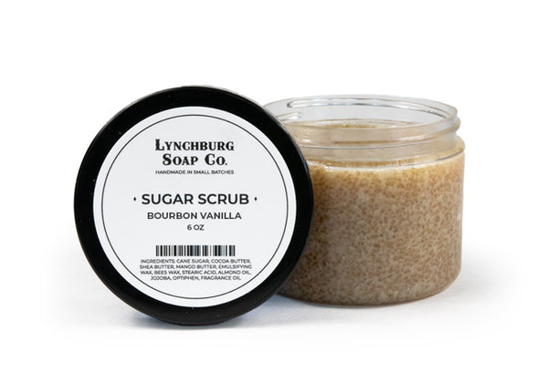 Bourbon Vanilla Sugar Scrub 6oz