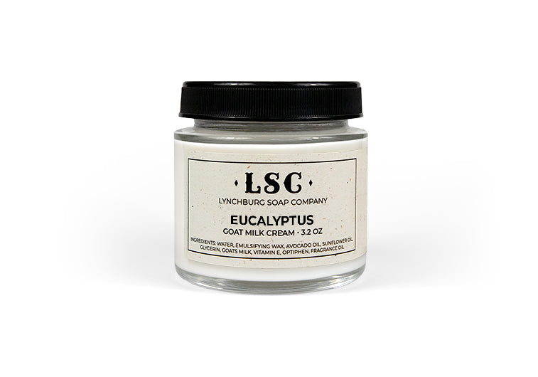 Eucalyptus Goat Milk Cream 3oz