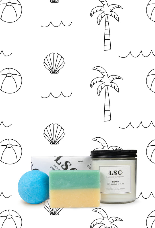 beach goat milk soap of the month 20% off entire family of beach products