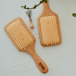 Bamboo Pin Hair Brush