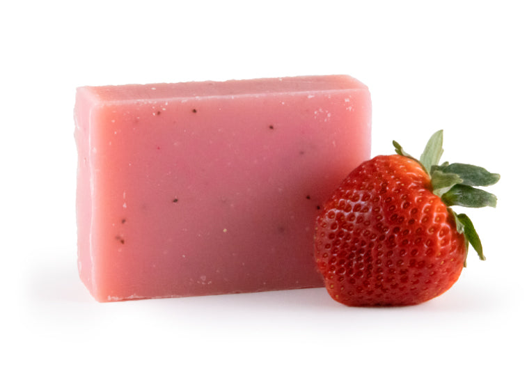 Grapefruit Strawberry Soap Bar
